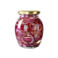 Pickled red onions