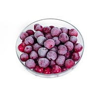 Frozen dark sweet cherries