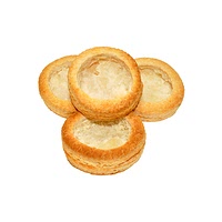 Puff pastry rounds