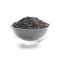 Roasted black sesame seeds