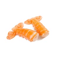 Frozen cooked and peeled shrimp tail