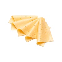 Sliced provolone cheese