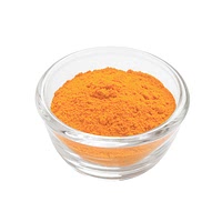 Orange food coloring powder