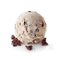 Freeze dried chocolate chip ice cream