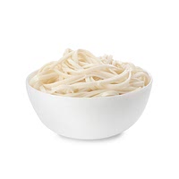 Cooked rice noodles