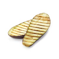 Frozen sliced chargrilled aubergine