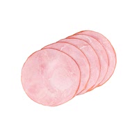 Sliced canadian bacon