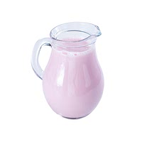 Strawberry soya milk