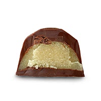 Marzipan filled chocolate