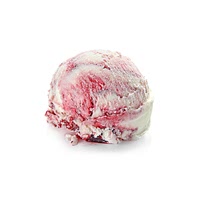 Strawberry and cream ice cream