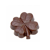 Chocolate leaf decoration