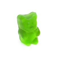 Green jelly candy