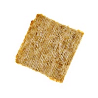 Cracked pepper and olive oil woven wheat crackers