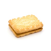 Custard cream biscuit