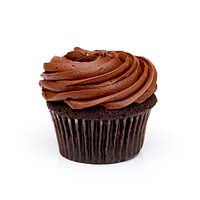 Mini chocolate cupcake