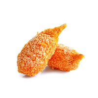 Frozen breaded scampi