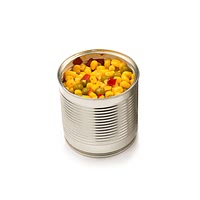 Tinned mixed vegetables