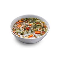 Canned minestrone soup