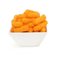 White cheddar puffs