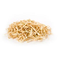 Dried enoki mushrooms