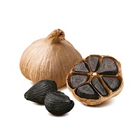 Black garlic clove