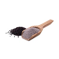 Black rice flour