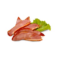 Smoked duck slices