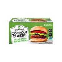 Beyond meat frozen plant based burger patty