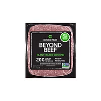 Beyond meat plant-based ground beyond beef