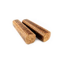 Wood briquettes