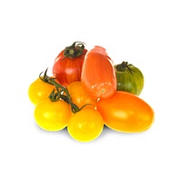 Mixed heirloom tomatoes