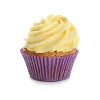 Yellow cupcake