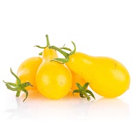 Yellow teardrop tomato