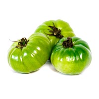 Green heirloom tomato