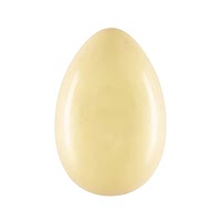 White chocolate egg