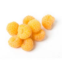 Yellow raspberries