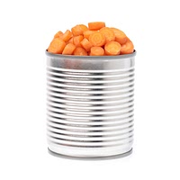 Canned sliced carrots