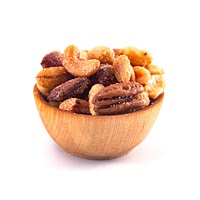 Salted caramelised mixed nuts