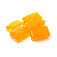 Orange hard candy