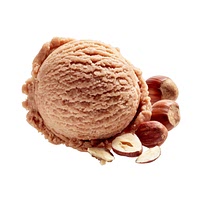 Hazelnut ice cream