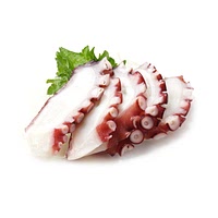 Octopus sashimi