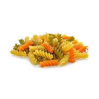 Tricolore fusilli pasta