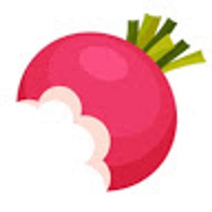 Crunchy radish