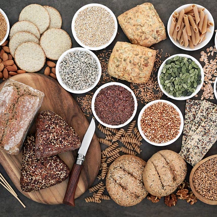 Cereals, grains, pasta and breadstuffs