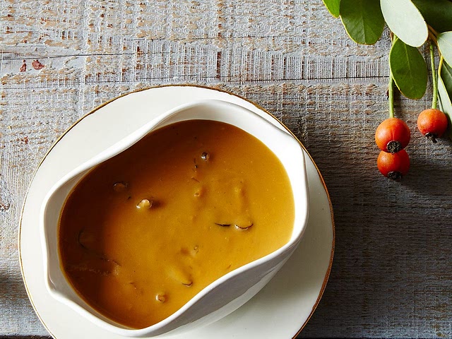 Impossible choice! I must have both. Attaching my favorite gravy recipe - it’s vegetarian so everyone can enjoy it (but meat eaters love it, too) and super easy to make ahead of time (I try and do as much in advanced as possible!)