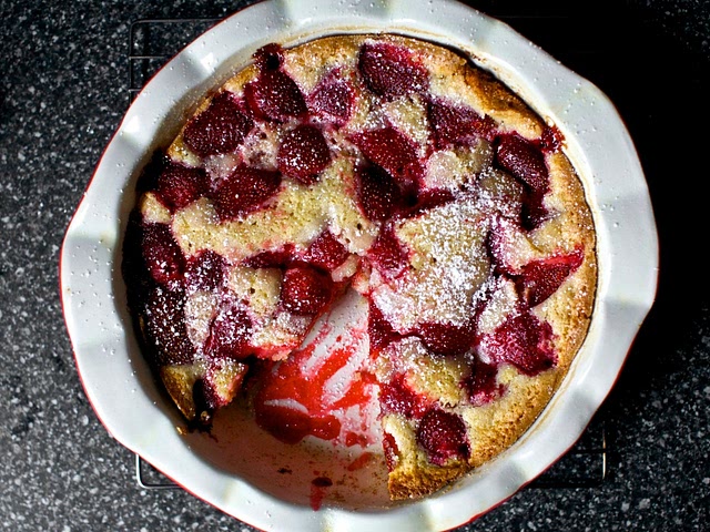 My absolute FAVORITE THING is this strawberry cake from smitten kitchen. I’ve told so many people about it and they love it too - it’s fast, simple ingredients and so so tasty. I can eat the whole thing myself 😬