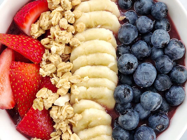 An acai/smoothie bowl is my go-to for summer months!
