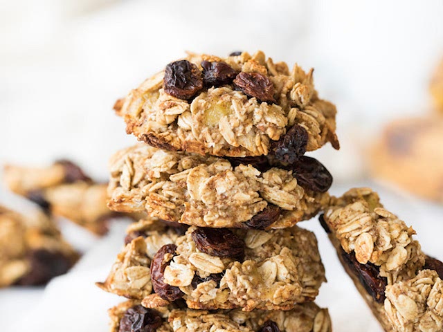 I am always going with Banana oat cookies! No matter what part of a day it is they’re my favourite snack that can be prepped, baked, and devoured in less than 20 minutes. :) 