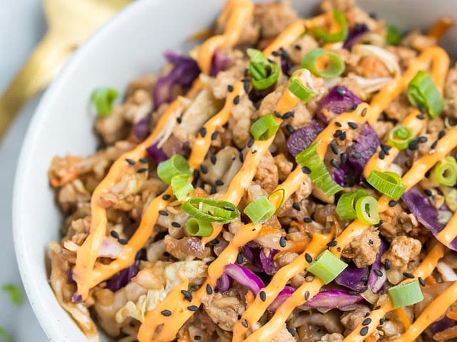 most Asian dishes are super easy if you have the basic sauces on hand. This one is super yummy, and not too hard, but any rice/noodle, veggie, protein combo with an acid, salt, and umami tastes very yummy!