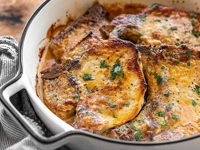 Honey must have pork chops 